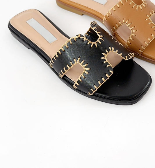 Crochet Slide Sandals
