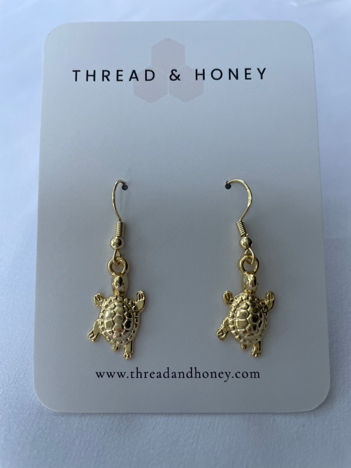 Baby Turtle Dangle Earrings