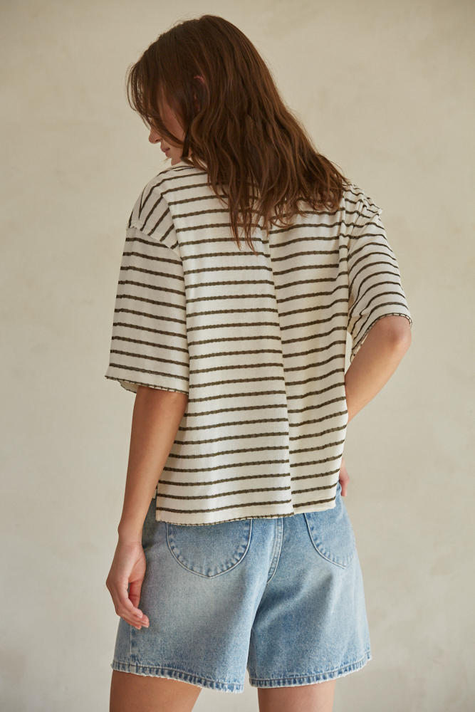 Hartley Collared Tee