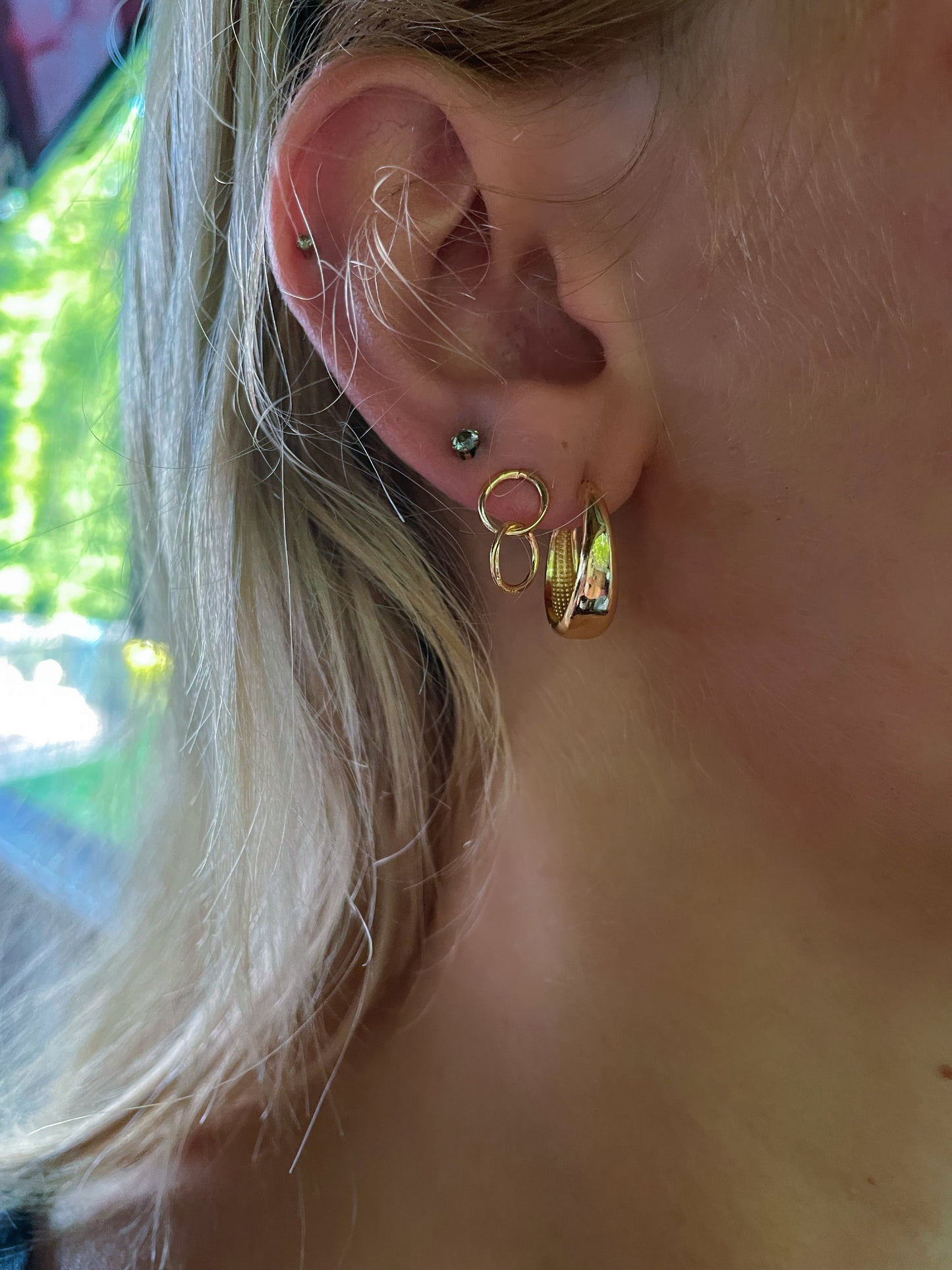 Double Hoop Earrings