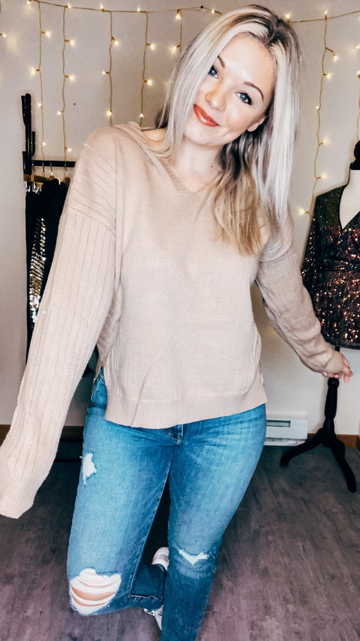 Callie Hooded Sweater