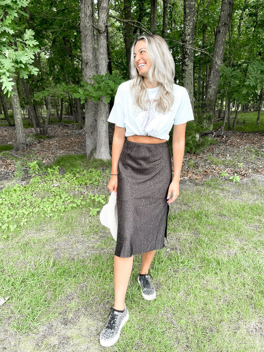 Blaire Satin Skirt