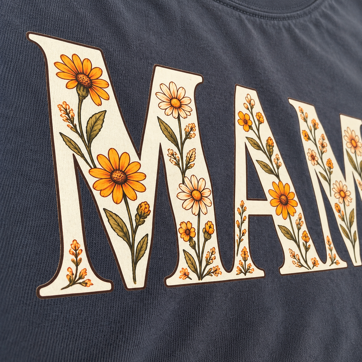 MAMA | Vintage Floral Graphic Tee