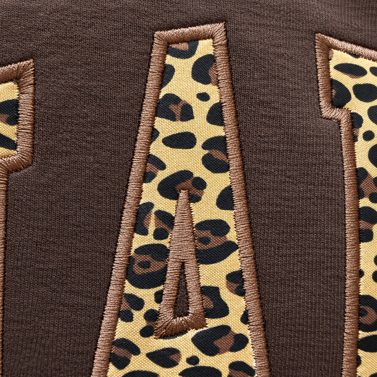 MAMA | Leopard Appliqué Crewneck