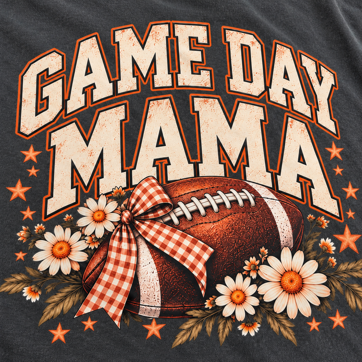 GAME DAY MAMA | Vintage Football Graphic Tee