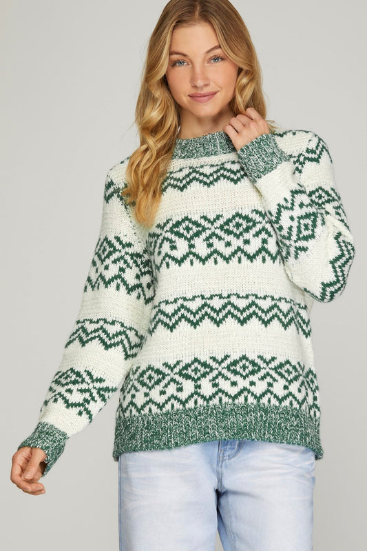 Nordic Fair Isle Sweater