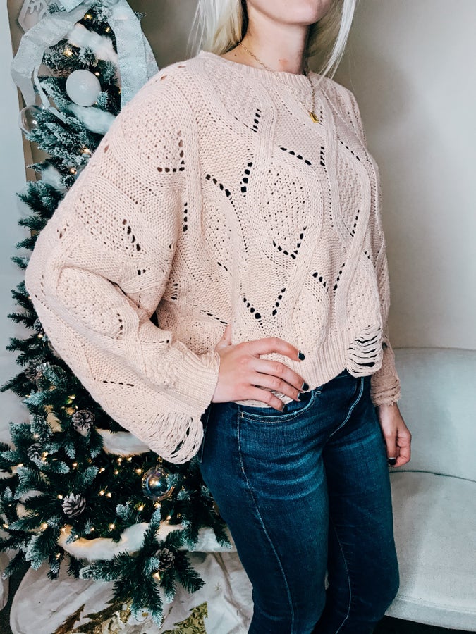 Kara Distressed Sweater
