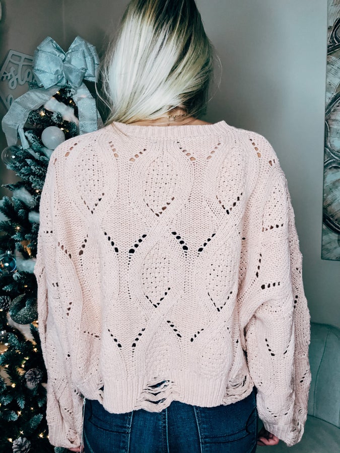 Kara Distressed Sweater